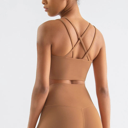 SOISOU New Nylon Top Damen Sport-BH
