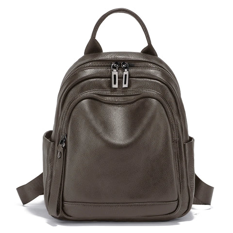 Zency 100% Genuine Leather Stylish Backpack for Women