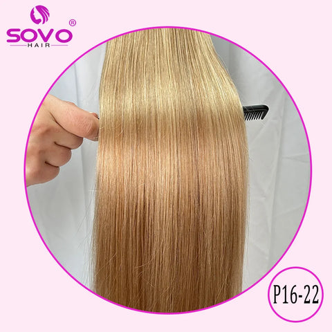 Clip In Hair Extensions 100% Human Hair - Jet Black