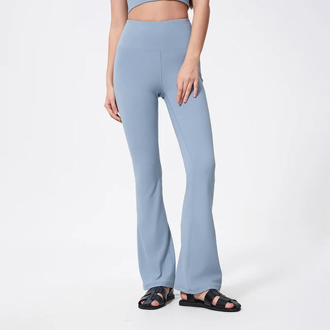Nepoagym 31" dames flare legging met buikcorrectie