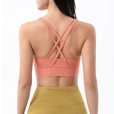 SOISOU Dames Cropped Bralette - Ademende sportbeha in 25 kleuren