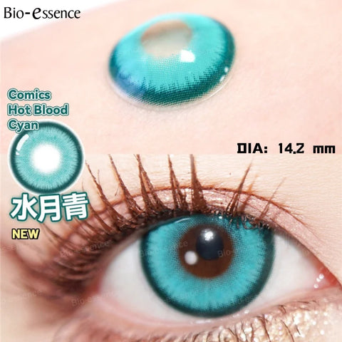 Bio-essence Korean Colored Contact Lenses - Pink Anime Cosplay