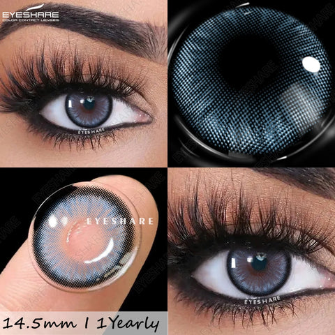 EYESHARE Aurora Blue Green Colored Contact Lenses