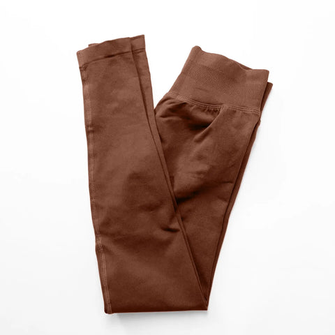 NCLAGEN Nahtlose Gym-Leggings für Damen – Pilates- und Yoga-Hose mit Scrunch-Po- und Bauchkontrolle