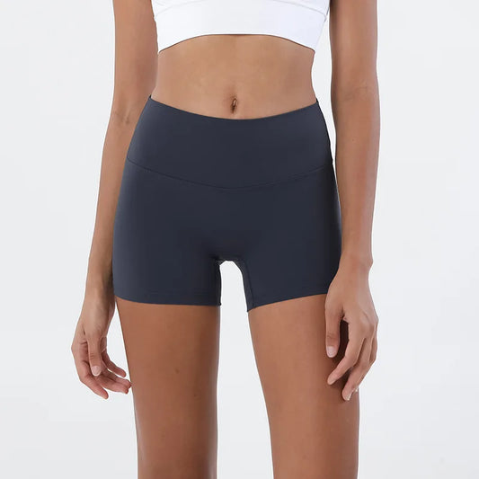 SOISOU Nylon Gym Shorts voor Dames - Yoga, Fitness, Fietsen