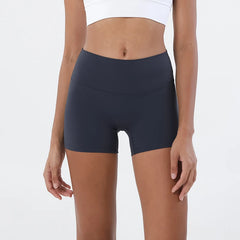 SOISOU Women's High Waist Nylon Gym Shorts
