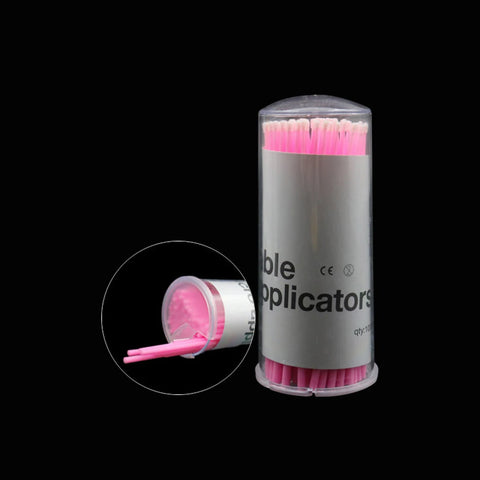 AILEISHI 100PCS Eyelash Extension Cleaning Swabs