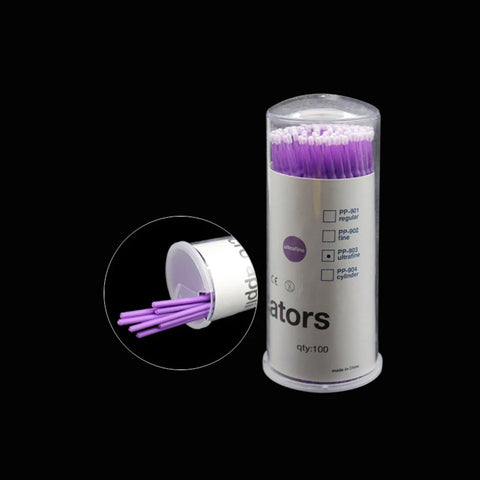 AILEISHI 100PCS Eyelash Extension Cleaning Swabs