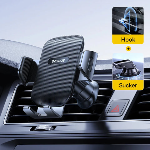 Baseus Dashboard Windshield Phone Holder with Strong Sucker for iPhone, Xiaomi, Huawei, Samsung