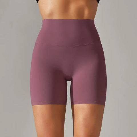 Summer High-Waist Push-Up Yoga Shorts – Fitness, Gym & Bike Shorts for Women