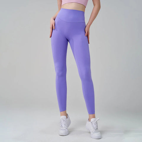 SOISOU Nylon yogabroek met hoge taille voor dames en meisjes