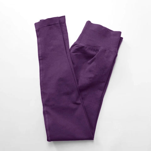 NCLAGEN Nahtlose Gym-Leggings für Damen – Pilates- und Yoga-Hose mit Scrunch-Po- und Bauchkontrolle