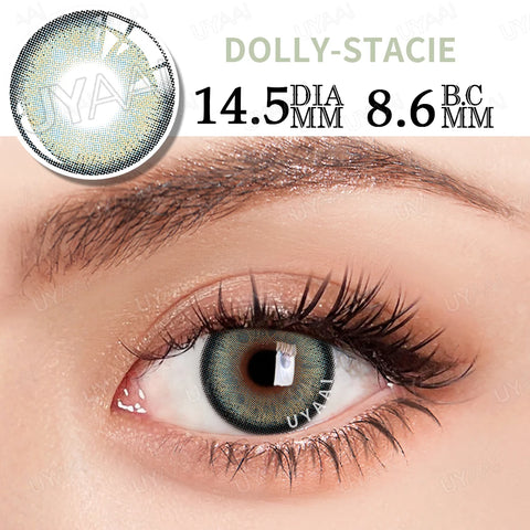 UYAAI Blue Grey Colored Contacts
