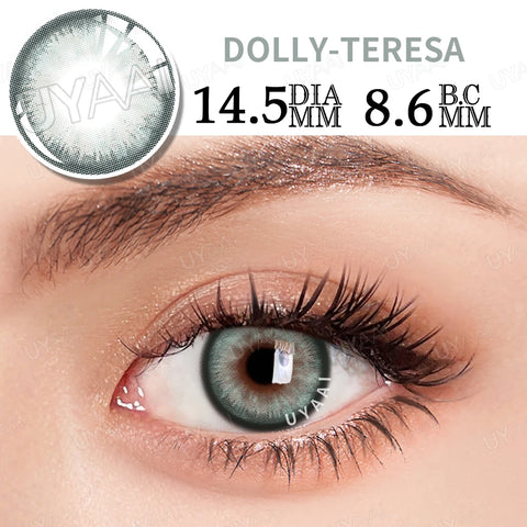UYAAI Blue Grey Colored Contacts