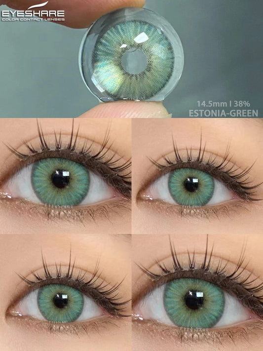 EYESHARE Iceland Green Colored Contact Lenses