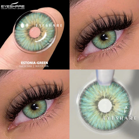 EYESHARE Colored Contact Lenses - Yearly Fashion Set
