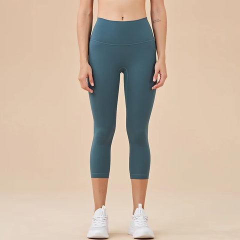 SOISOU Dames Yoga Capri Broek met Hoge Taille - 13 Levendige Kleuren