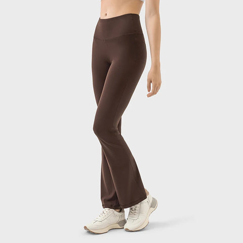 Nepoagym 31" dames flare legging met buikcorrectie