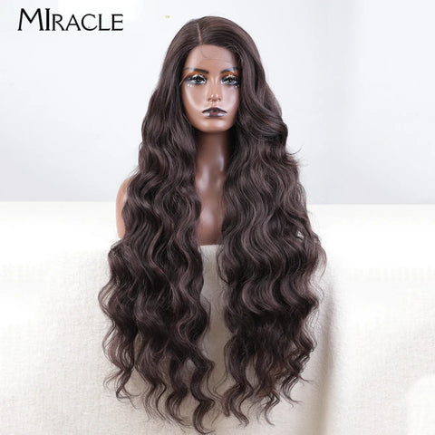 MIRACLE Deep Loose Wave Synthetic Wig for Women