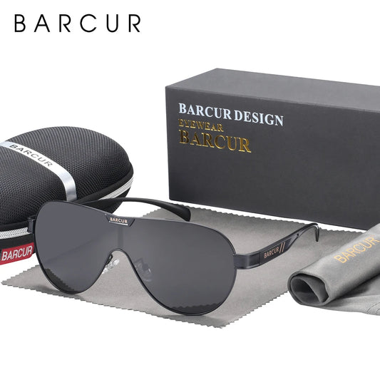 BARCUR gepolariseerde zonnebril – tijdloze UV400 unisex bril