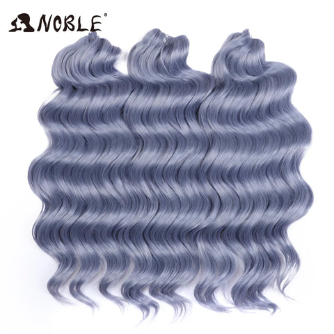 Noble Synthetic Twist Crochet Curly Hair 16“ Rainbow Color