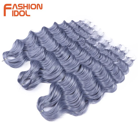 Anna 24 Inch Synthetic Hair Water Wave Braiding Hair Extensions