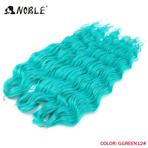 Noble Hair Synthetic Loose Deep Wave 24" Braiding Hair Extensions