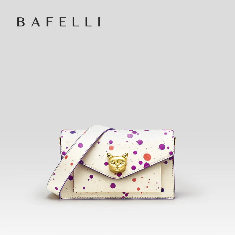 BAFELLI 2025 Women's Luxury Leather Crossbody Bag