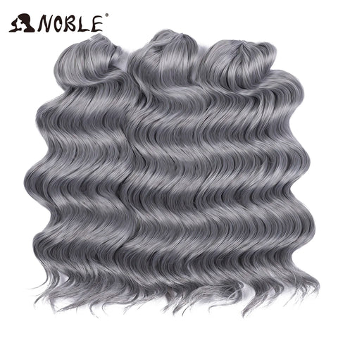 Noble Synthetic Twist Crochet Curly Hair 16“ Rainbow Color