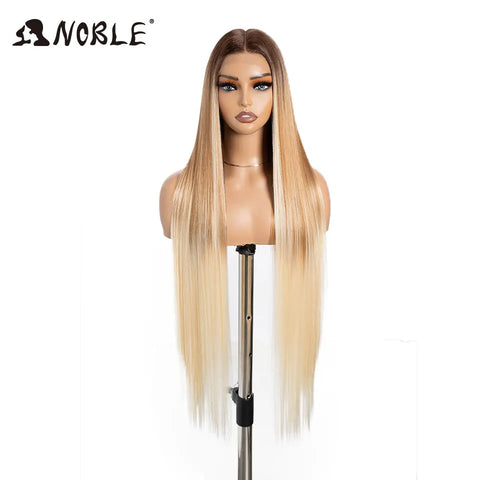 Noble Cosplay Wigs for Black Women - 38 Inch Ombre Blonde Lace Wig