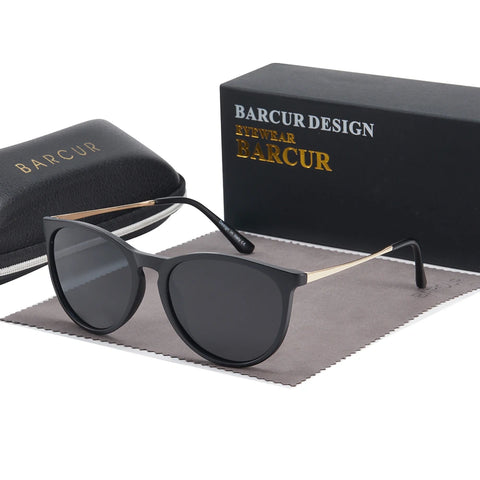 BARCUR Classic gepolariseerde zonnebril – Essentiële UV400 unisex zonnebrillen voor autorijden en vrije tijd