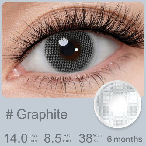 Mgaister Queen Prescription Color Contact Lenses - 1 Pair
