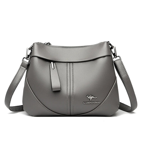 Luxury Soft Cowhide Leather Tote Bag for Women