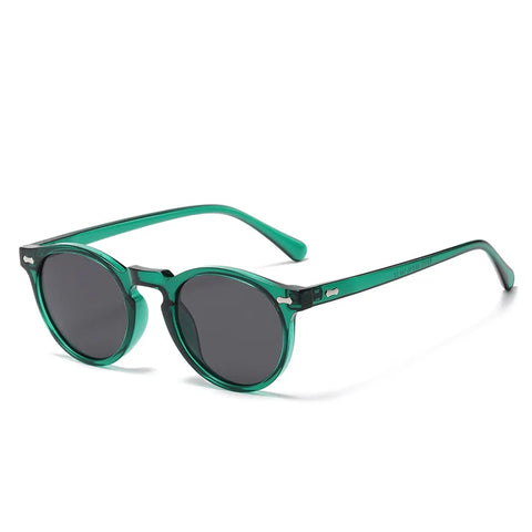 Retro kleine ronde gepolariseerde zonnebril - Vintage UV400 unisex rijzonnebril