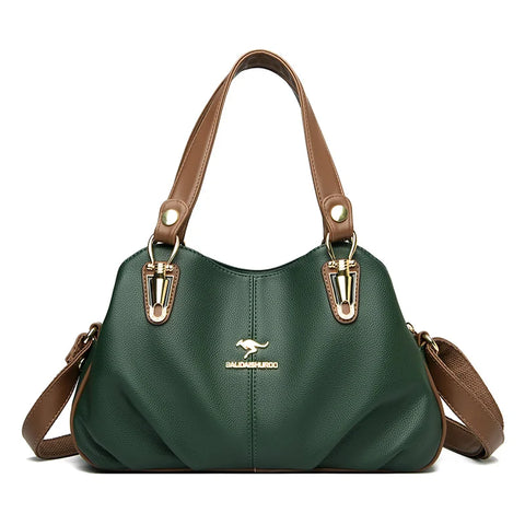 Luxury Retro Leather Crossbody Handbag for Women 2023