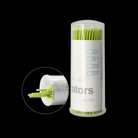 AILEISHI 100PCS Eyelash Extension Cleaning Swabs