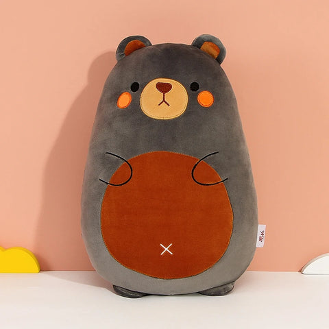 Little Animals Plush Toy – 45–80cm Squishy Dinosaur, Pig, Penguin & Bear Soft Cushion Doll