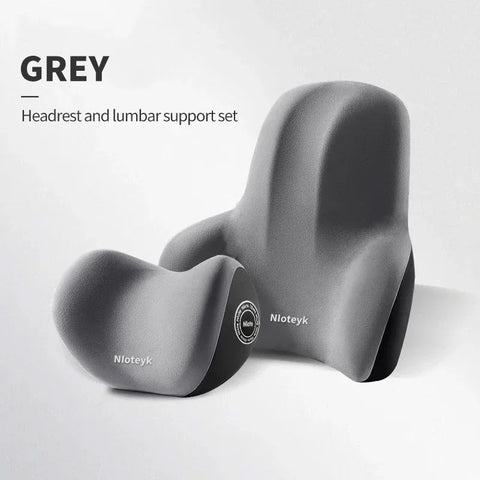 Car Memory Foam Neck and Lumbar Support Cushion