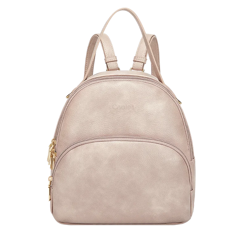 Cnoles Fashion Designer Backpack for Women - Small Leather Rucksack for School & Travel