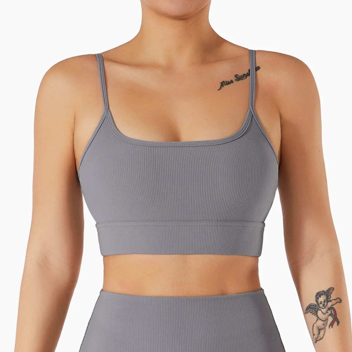 SOISOU New Yoga Bra Top for Women - Breathable Sports Bra