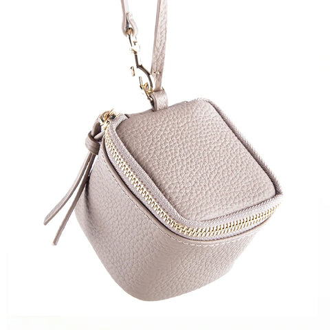 Zency 100% Echt Lederen Make-up Organizer Clutch