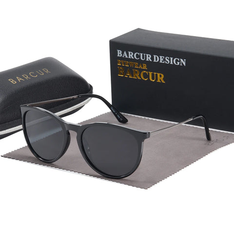 BARCUR Classic gepolariseerde zonnebril – Essentiële UV400 unisex zonnebrillen voor autorijden en vrije tijd