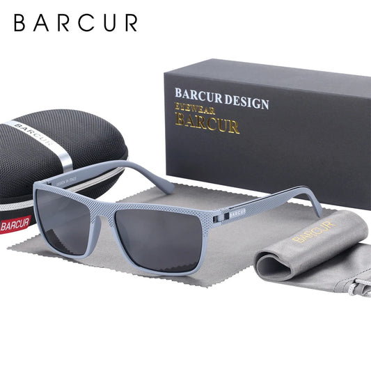 BARCUR TR90 gepolariseerde sportzonnebril – lichtgewicht UV400 unisex zonnebril voor vissen en reizen