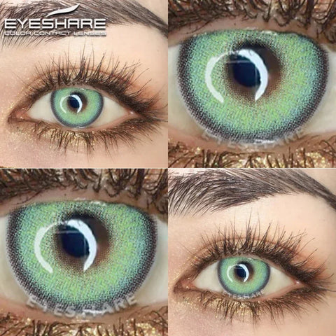 EYESHARE Color Lens Eyes - Blue Natural Contact Lenses