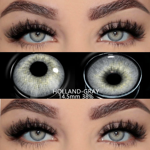 EYESHARE Gray Colored Contact Lenses