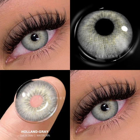 EYESHARE Gray Colored Contact Lenses