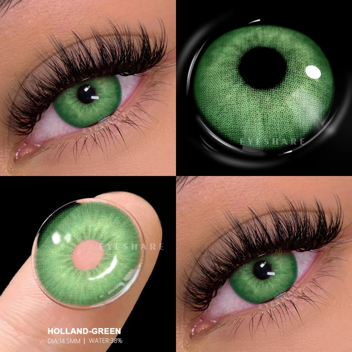 EYESHARE Gray Colored Contact Lenses