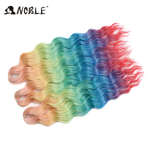 Noble Hair Synthetic Loose Deep Wave 24" Braiding Hair Extensions