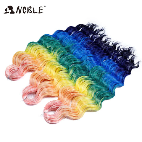 Noble Synthetic Hair Water Wave Twist Crochet Hair Extensions