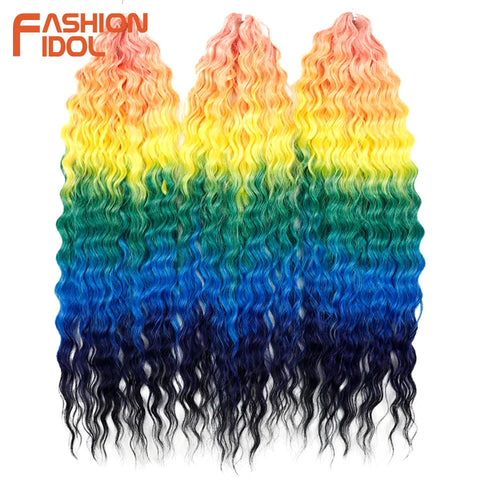 Ariel Hair Synthetic Twist Crochet Curly Hair Extensions